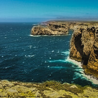 Buy canvas prints of The Edge of the World! - Cape St. Vincent by Paddy Art