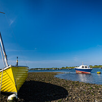 Buy canvas prints of The Yellow at Bosham by Paul Tyzack