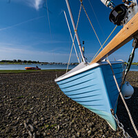 Buy canvas prints of Blue sailing on Bosham harbour by Paul Tyzack
