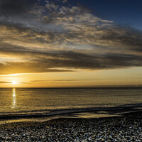 Buy canvas prints of Sunrise English Channel by Paul Tyzack
