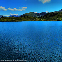 Buy canvas prints of Lac de Tristaina in Andorra by James Brooks