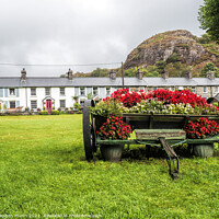 Buy canvas prints of Beddgelert village green, Snowdonia National Park by Stephen Munn