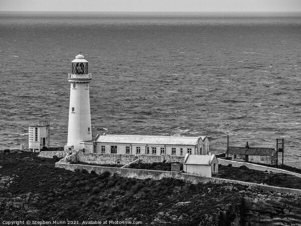 South Stack lighthouse, Anglesey, Wales Picture Board by Stephen Munn