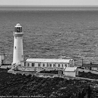 Buy canvas prints of South Stack lighthouse, Anglesey, Wales by Stephen Munn