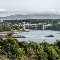 Buy canvas prints of Menai Bridge, Anglesey by Stephen Munn