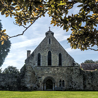 Buy canvas prints of Beaulieu Abbey Church by Stephen Munn