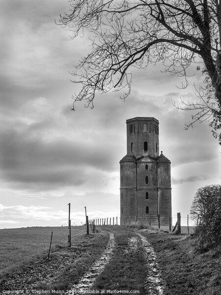 Horton Tower, Horton, Dorset Picture Board by Stephen Munn