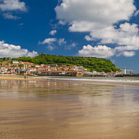 Buy canvas prints of Scarborough South Bay by Michael Shannon