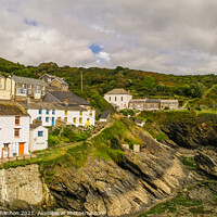 Buy canvas prints of Portloe, a traditional Cornish fishing village by Michael Shannon