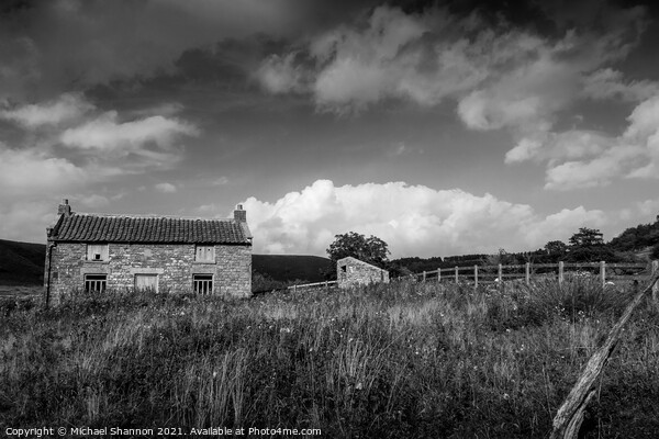 The Haunting Beauty of an Abandoned Farmhouse Picture Board by Michael Shannon