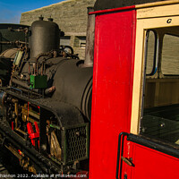 Buy canvas prints of Padern Steam Locomotive - Snowdon Mountain Railway by Michael Shannon