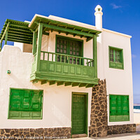 Buy canvas prints of Traditional Canarian House by Michael Shannon