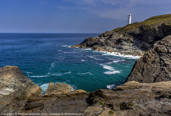 The Lighthouse at Trevose Head in Cornwall. Picture Board by Michael Shannon