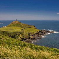 Buy canvas prints of View of Cape Cornwall, approaching from the north by Michael Shannon
