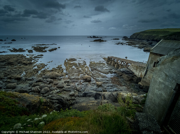 The old lifeboat station on Lizard Point, Cornwall Picture Board by Michael Shannon