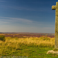 Buy canvas prints of Young Ralphs Cross, North Yorkshire Moors by Michael Shannon