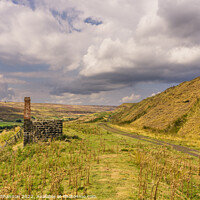 Buy canvas prints of Old mine building in Rosedale by Michael Shannon