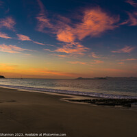 Buy canvas prints of Early morning light at Papagayo beach, Lanzarote. by Michael Shannon