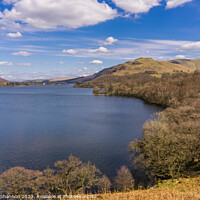 Buy canvas prints of Ullswater, English lake District by Michael Shannon