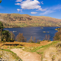 Buy canvas prints of View from the Ullswater Path by Michael Shannon