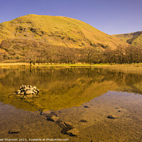 Buy canvas prints of Looking across Brothers Water in the English Lake  by Michael Shannon