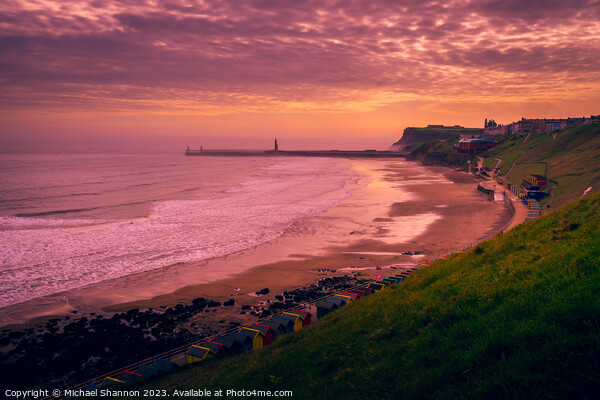 Early morning, Whitby, North Yorkshire Picture Board by Michael Shannon