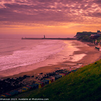 Buy canvas prints of Early morning, Whitby, North Yorkshire by Michael Shannon