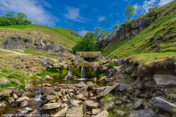 Swinnergill, Swaledale, Yorkshire Dales National P Picture Board by Michael Shannon