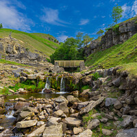 Buy canvas prints of Swinnergill, Swaledale, Yorkshire Dales National P by Michael Shannon