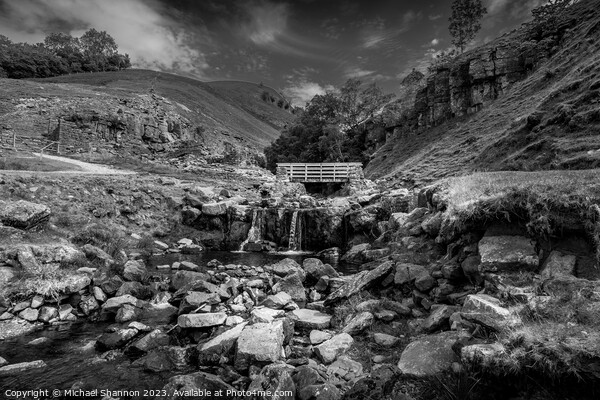 Swinner Gill, Swaledale, Yorkshire Dales National  Picture Board by Michael Shannon