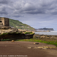 Buy canvas prints of Scarborough's WWII Sentinel: Cornelian Bay by Michael Shannon