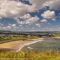 Buy canvas prints of Scarborough North Bay by Michael Shannon