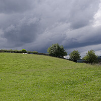 Buy canvas prints of Storm over head by Tony Brooks