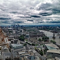 Buy canvas prints of Top of the London by Alexander Zichacek