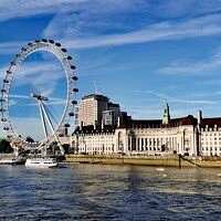 Buy canvas prints of London Eye by Alexander Zichacek