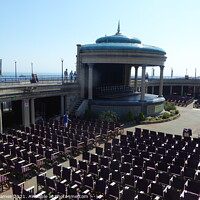 Buy canvas prints of Eastbourne Bandstand, East Sussex by Sheila Eames