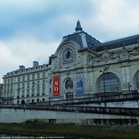Buy canvas prints of Modern d'Orsay, Paris by Sheila Eames