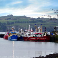 Buy canvas prints of Union Hall Fishing Harbour, Co.Cork, Ireland by Sheila Eames