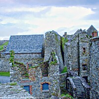 Buy canvas prints of Charles Fort Ruins at Kinsale, Ireland by Sheila Eames