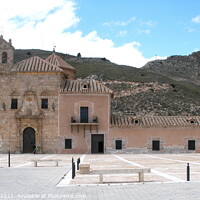 Buy canvas prints of Sanctuary of Saliente, Almeria Province, Sapin by Sheila Eames