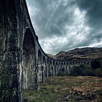 Buy canvas prints of Glenfinnan Viaduct   by Ashley Bremner