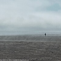 Buy canvas prints of Misty Beach by Ashley Bremner