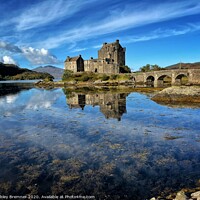 Buy canvas prints of Eilean Donan Castle by Ashley Bremner