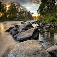 Buy canvas prints of River Don by Ashley Bremner