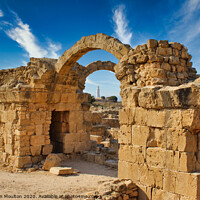 Buy canvas prints of Archaeological Ruins in Paphos by Jonathan Moulton