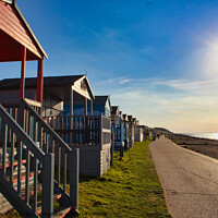 Buy canvas prints of Beach huts in Whitstable by Jonathan Moulton