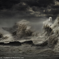 Buy canvas prints of The angry sea by Paul James