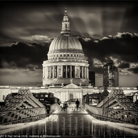 Buy canvas prints of St Paul's Cathedral, London by Paul James