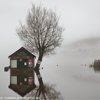 Buy canvas prints of Llangorse Lake, weather for ducks by Paul James