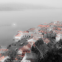 Buy canvas prints of DREAMY EFFECT  on  on panoramic view of the city   by daniele mattioda
